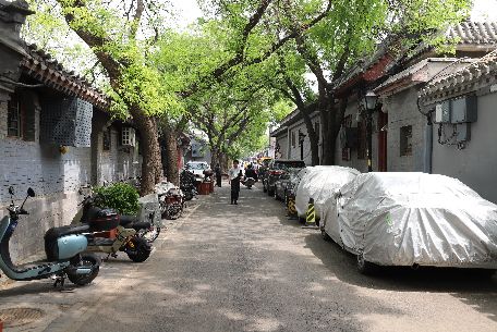 帽儿胡同 - 位于东城区西北部