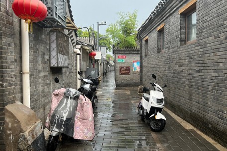 西楼巷胡同 - 坐落于北京市西城区西四地区